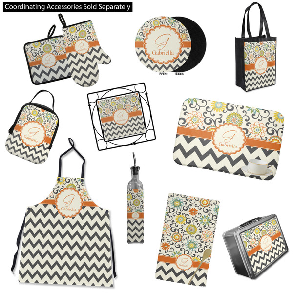 Swirls, Floral & Chevron Kitchen Accessories & Decor