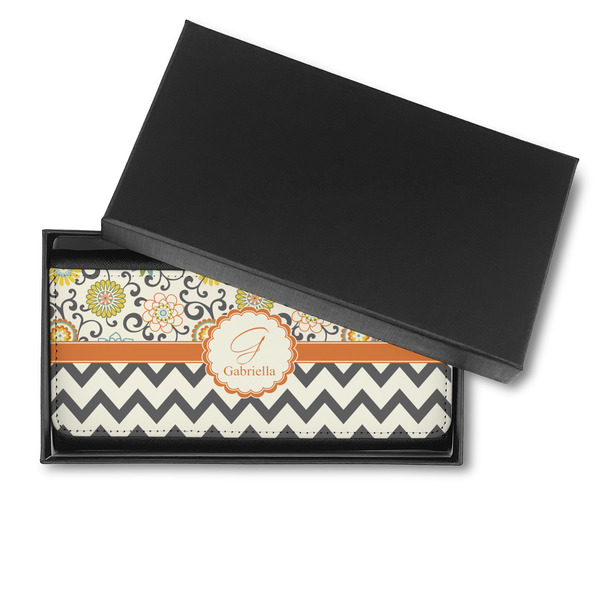 Swirls, Floral & Chevron Ladies Wallet - in box
