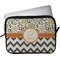 Swirls, Floral & Chevron Laptop Sleeve / Case (Personalized)