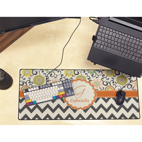 Swirls, Floral & Chevron Large Gaming Mats - LIFESTYLE