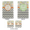 Swirls, Floral & Chevron Large Gift Bag - Approval