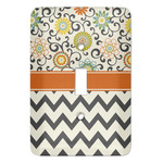 Swirls, Floral & Chevron Light Switch Covers (Personalized)