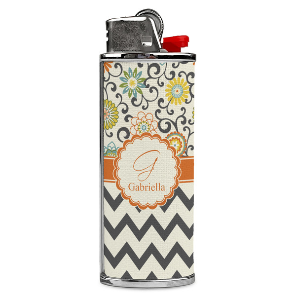 Custom Swirls, Floral & Chevron Case for BIC Lighters (Personalized)