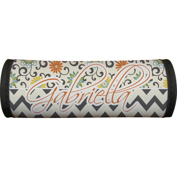 Swirls, Floral & Chevron Luggage Handle Wrap