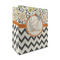 Swirls, Floral & Chevron Medium Gift Bag (Personalized)
