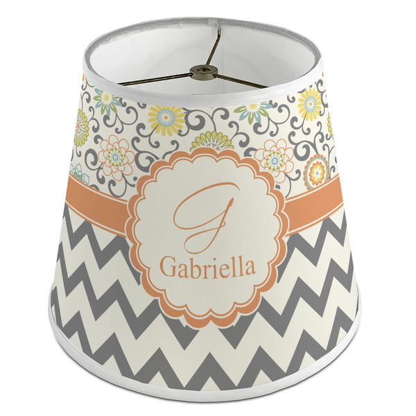 Custom Swirls, Floral & Chevron Empire Lamp Shade (Personalized)
