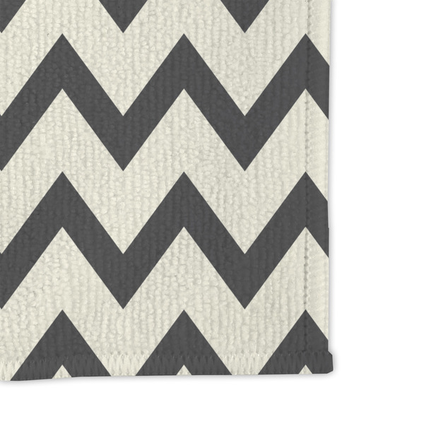 Swirls, Floral & Chevron Microfiber Dish Rag - DETAIL