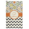 Swirls, Floral & Chevron Microfiber Golf Towel - Large (Personalized)