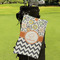 Swirls, Floral & Chevron Microfiber Golf Towels - Small - LIFESTYLE