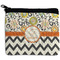 Swirls, Floral & Chevron Rectangular Coin Purse (Personalized)