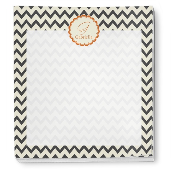 Swirls, Floral & Chevron Notepad - Apvl