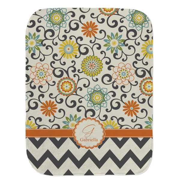 Swirls, Floral & Chevron Old Burp Flat