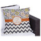 Swirls, Floral & Chevron Outdoor Pillow - 16" (Personalized)