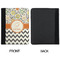 Swirls, Floral & Chevron Padfolio Clipboards - Small - APPROVAL