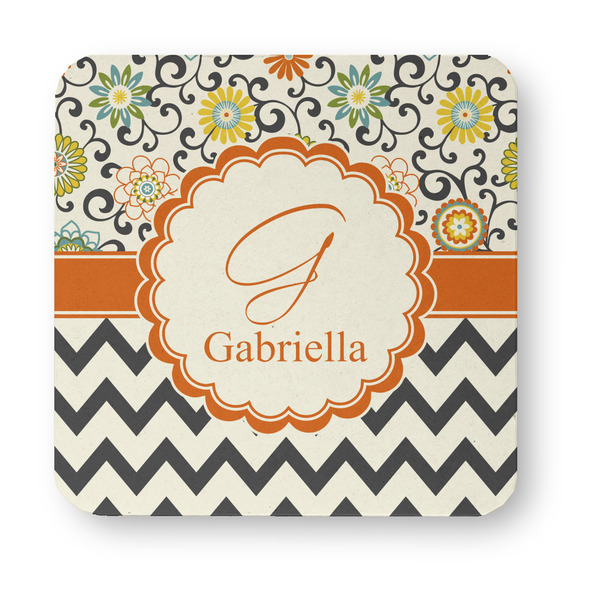 Swirls, Floral & Chevron Paper Coasters - Approval