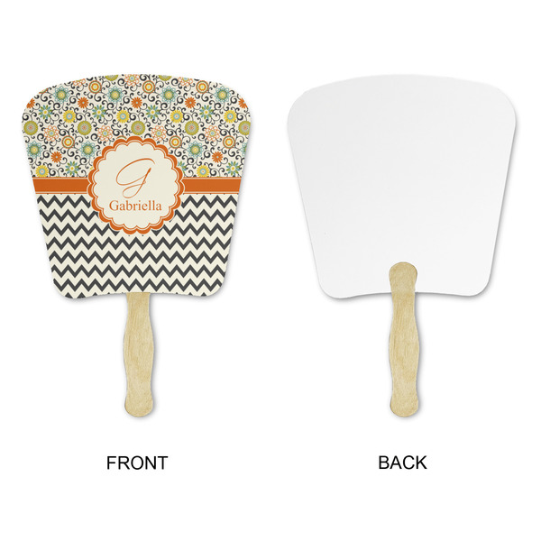 Swirls, Floral & Chevron Paper Fans - Approval
