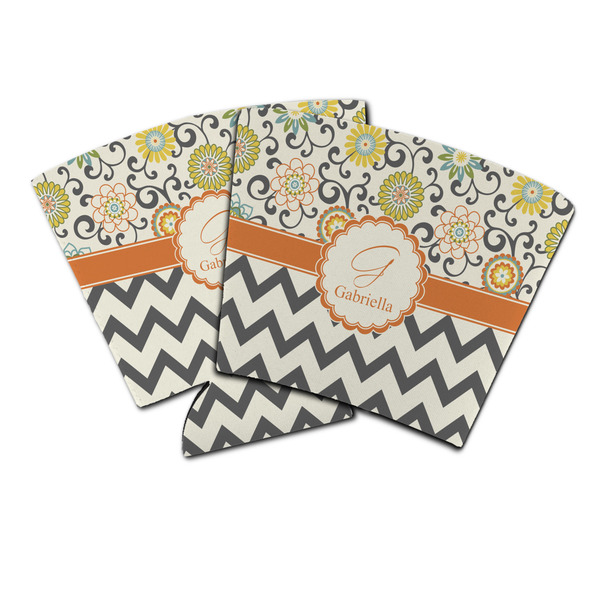 Custom Swirls, Floral & Chevron Party Cup Sleeve (Personalized)
