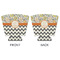 Swirls, Floral & Chevron Party Cup Sleeves - with bottom - APPROVAL