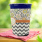 Swirls, Floral & Chevron Party Cup Sleeves - with bottom - Lifestyle
