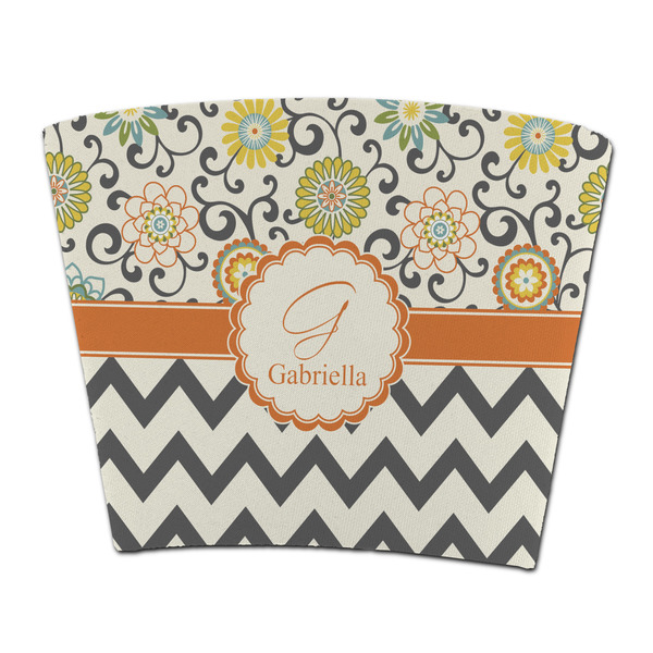 Custom Swirls, Floral & Chevron Party Cup Sleeve - without bottom (Personalized)