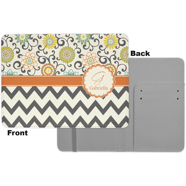 Swirls, Floral & Chevron Passport Holder - Apvl