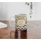 Swirls, Floral & Chevron Personalized Coffee Mug - Lifestyle