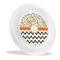 Swirls, Floral & Chevron Plastic Party Dinner Plates - 10" (Personalized)