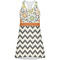 Swirls, Floral & Chevron Racerback Dress - Small
