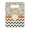 Swirls, Floral & Chevron Rectangle Trivet with Handle - FRONT