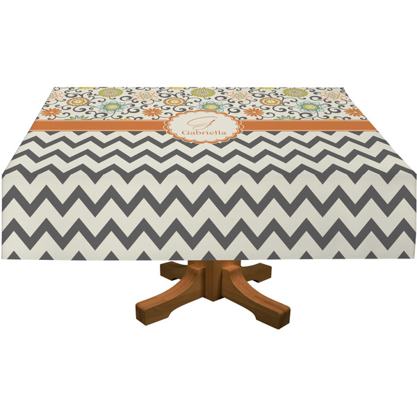 Swirls, Floral & Chevron Tablecloths (Personalized)