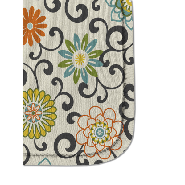 Swirls, Floral & Chevron Sanitizer Holder Keychain - Detail