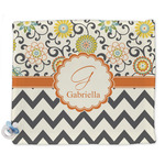 Swirls, Floral & Chevron Security Blankets - Double Sided (Personalized)