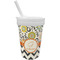 Swirls, Floral & Chevron Sippy Cup with Straw (Personalized)