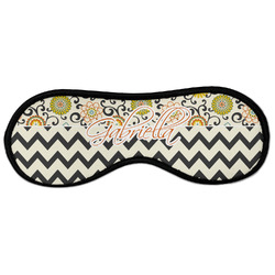 Swirls, Floral & Chevron Sleeping Eye Masks - Large (Personalized)