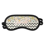 Swirls, Floral & Chevron Sleeping Eye Mask - Small (Personalized)