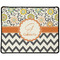Swirls, Floral & Chevron Large Gaming Mouse Pad - 12.5" x 10" (Personalized)