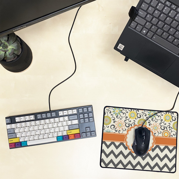 Swirls, Floral & Chevron Small Gaming Mats - LIFESTYLE