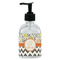 Swirls, Floral & Chevron Glass Soap & Lotion Bottle - Single Bottle (Personalized)