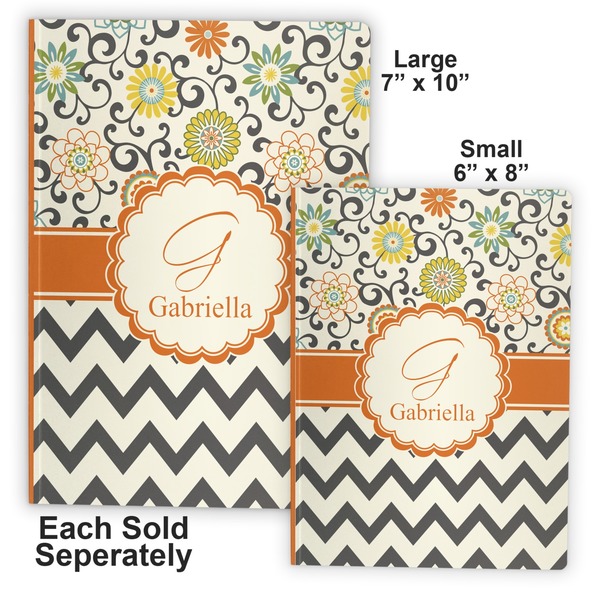 Swirls, Floral & Chevron Soft Cover Journal - Compare