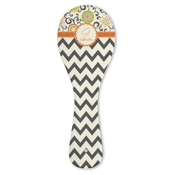 Swirls, Floral & Chevron Ceramic Spoon Rest (Personalized)