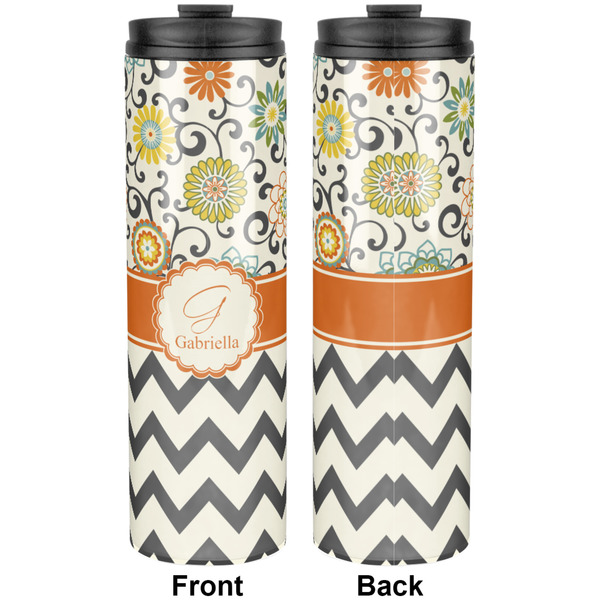 Swirls, Floral & Chevron Stainless Steel Tumbler 20 Oz - Approval