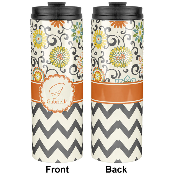 Swirls, Floral & Chevron Stainless Steel Tumbler - Apvl
