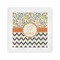 Swirls, Floral & Chevron Cocktail Napkins (Personalized)