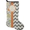 Swirls, Floral & Chevron Holiday Stocking - Neoprene (Personalized)