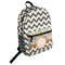 Swirls, Floral & Chevron Student Backpack (Personalized)