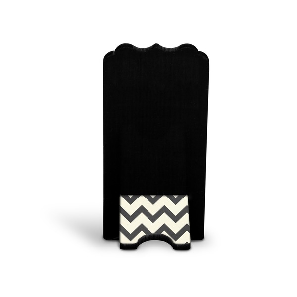 Swirls, Floral & Chevron Stylized Phone Stand - Back