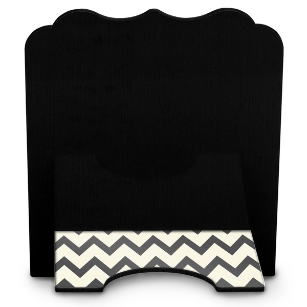 Swirls, Floral & Chevron Stylized Tablet Stand - Back