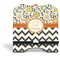 Swirls, Floral & Chevron Stylized Tablet Stand - Front without iPad
