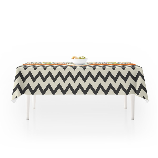 Swirls, Floral & Chevron Tablecloths (58"x102") - MAIN