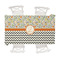 Swirls, Floral & Chevron Tablecloth - 58"x102" (Personalized)